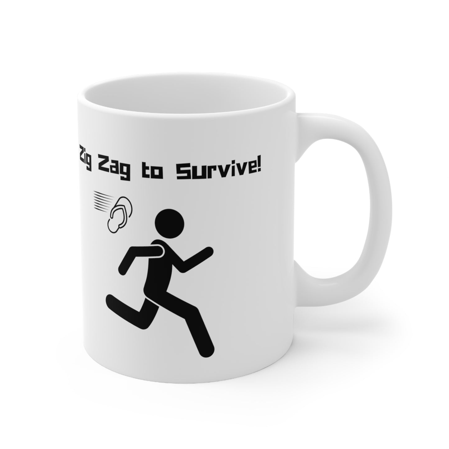 11oz - Mug - Zig Zag to Survive