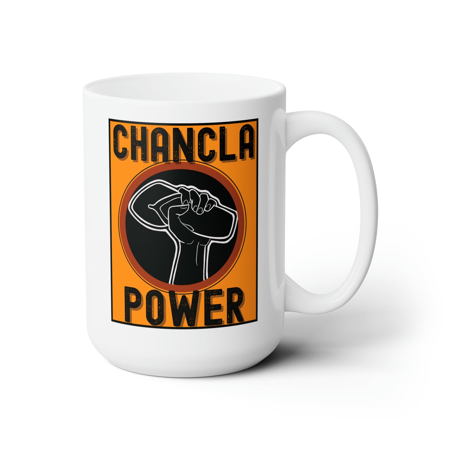 15oz - Chancla Power Mug - (Yellow)