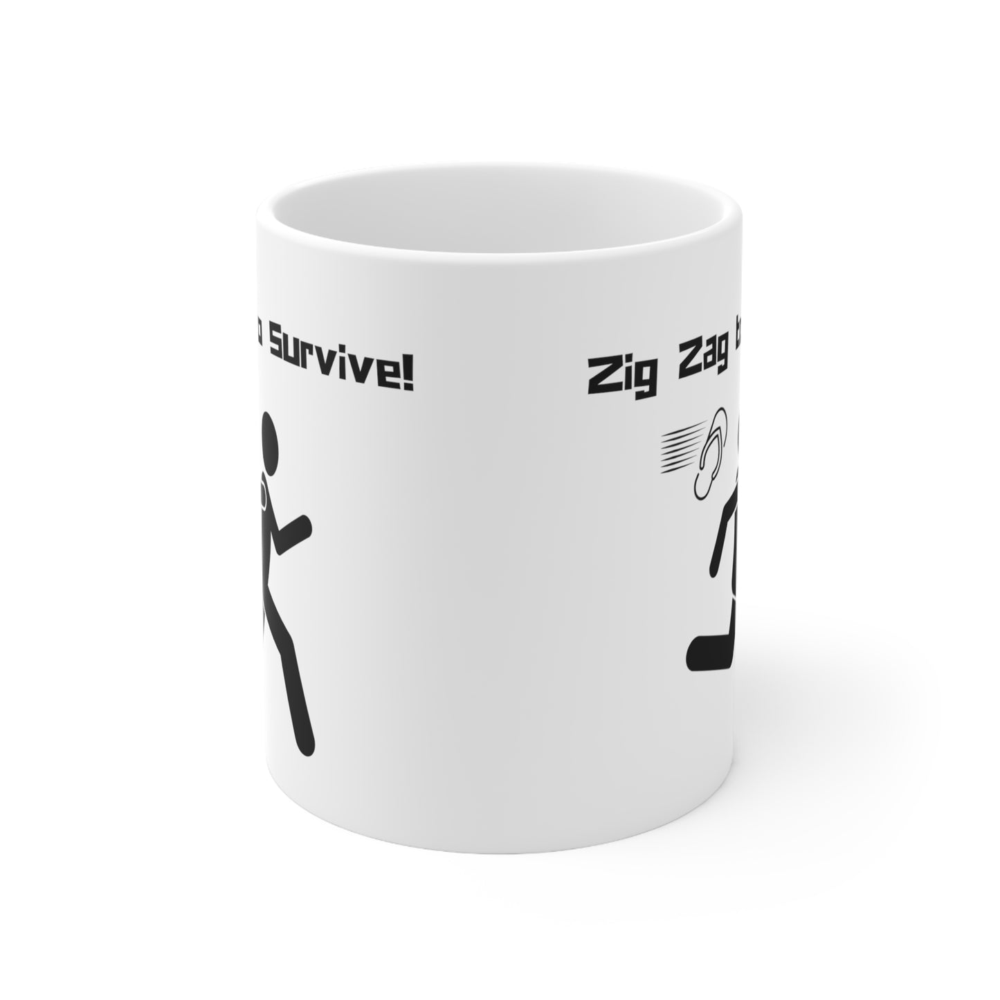 11oz - Mug - Zig Zag to Survive
